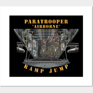 Paratrooper - Airborne - Ramp Jump Posters and Art